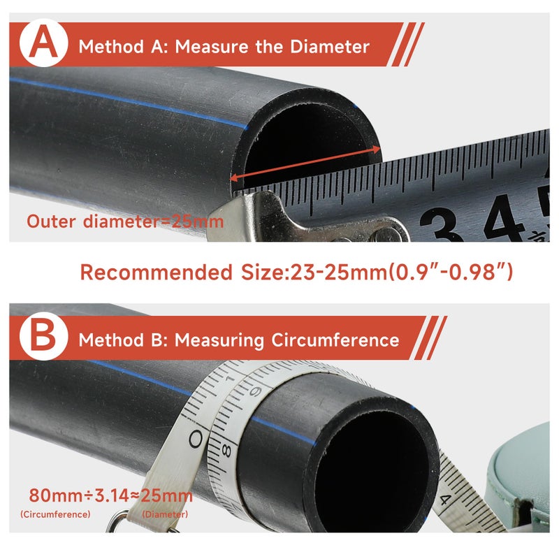 AKIHISA T-Bolt Hose Clamp,36-39mm OD Range 304 Stainless Steel Pipe Strap Clamp, Adjustable Heavy Duty Tube Clamp (4Pack, 1.42" to 1.54") - Image 3